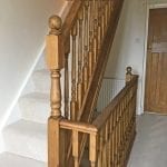 Birmingham loft conversion oak staircase
